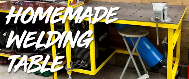 DIY welding table